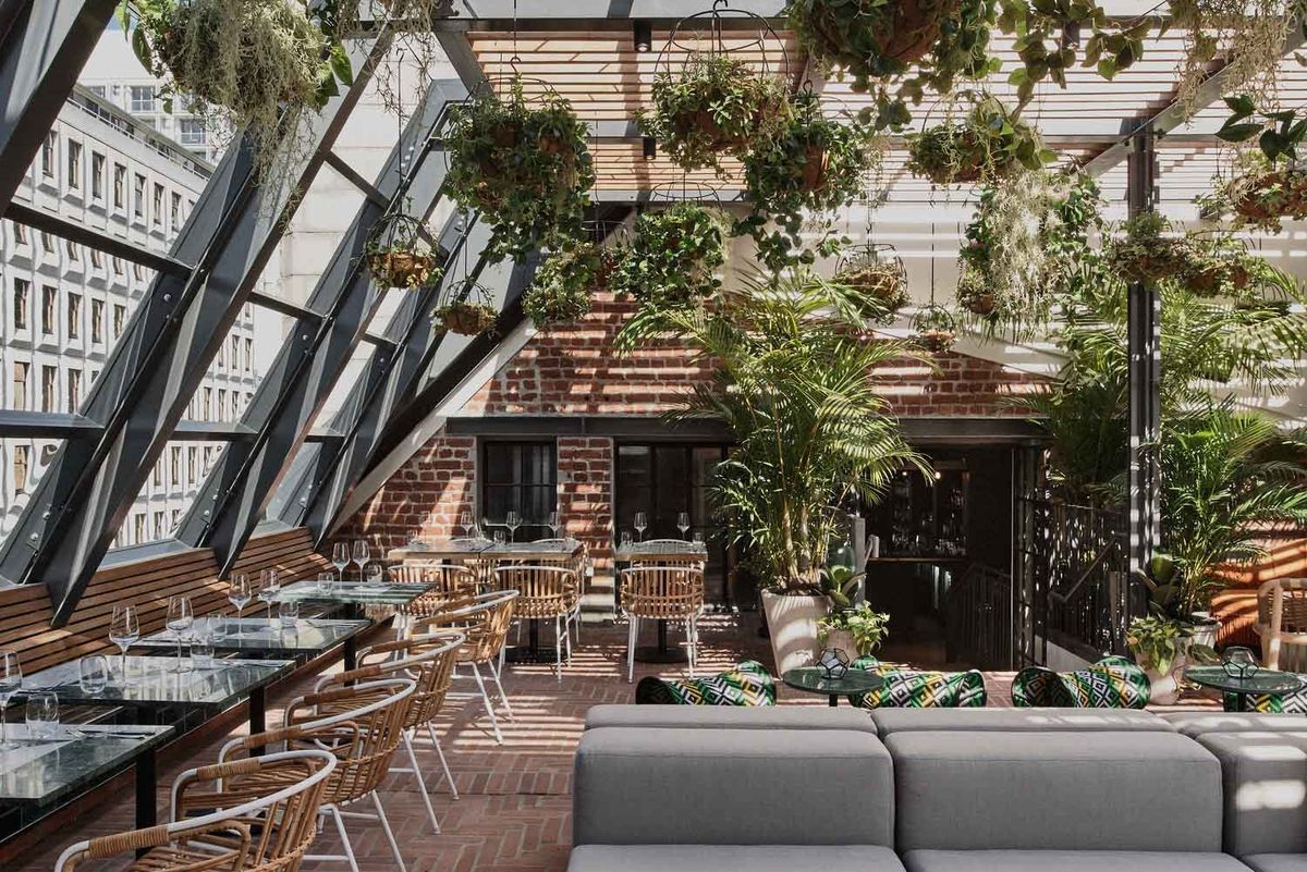 The rooftop at Gorgeous George