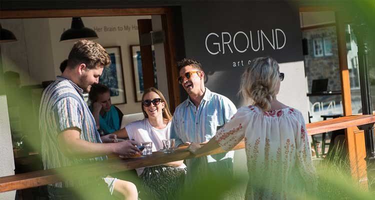 Ground Art Caffé in De Waterkant